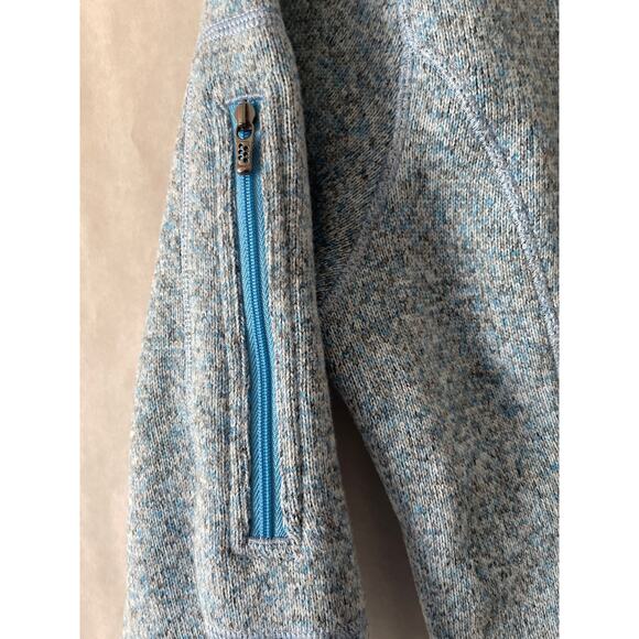 Patagonia Better Sweater 1/4 Zip Steam Blue Fleece Pullover Women's Size Medium - Picture 6 of 8